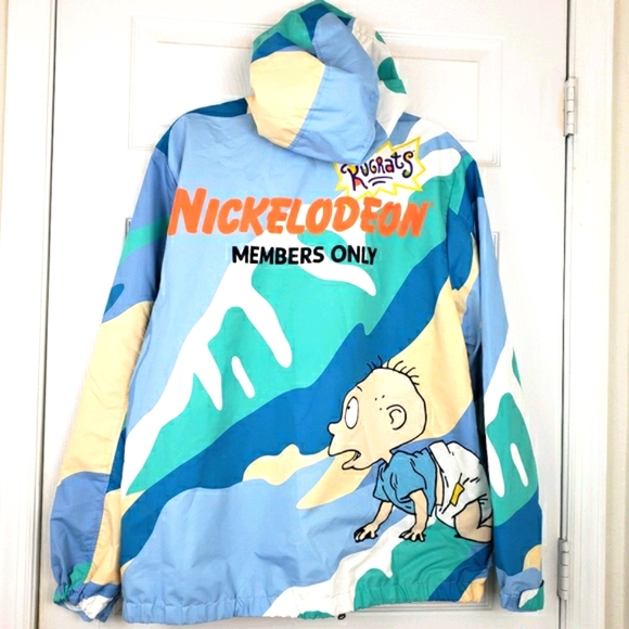 Rugrats Members Only windbreaker hoodie - Picture 3 of 8